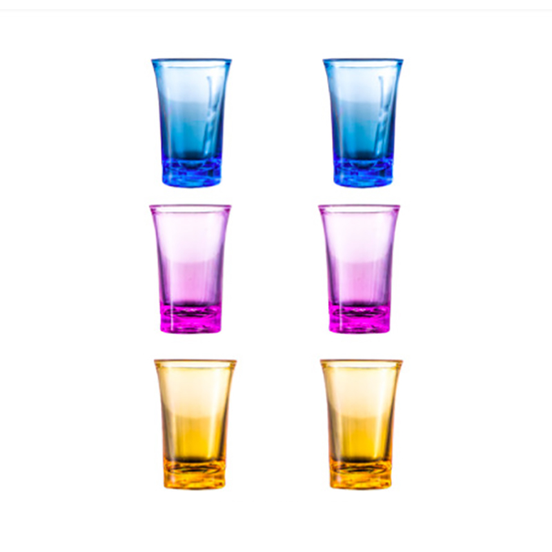 6 shots glass spill dispenser vin whisky øl vin brennevin dispenser bar tilbehør fest spill drikke verktøy glass dispenser: 6 akrylkopper 02