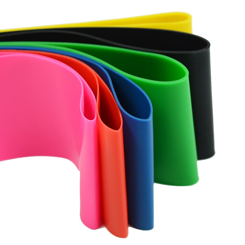 6 Niveau Weerstand Bands Loop Yoga Oefening Workout Fitness Lichaam Benen Arm Buikspier Training Pilates Natuurlijke Rubber Band