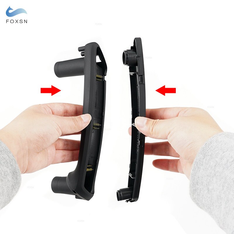 Tirador de puerta Interior para coche VW, manija de agarre para VW Passat B5 1998 1999 2000 2001 2002 2003 2004 2005 3B0867180A 3B4867179B L 3B4867180B R
