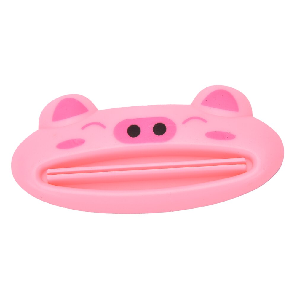 Cartoon Frog/AnimalCat/Frog/Panda/Pig Toothpaste Tube Squeezer Easy Squeeze Paste Dispenser Roll Holder