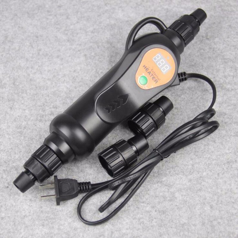 Sunsun-Calentador externo para acuario, dispositivo con temperatura ajustable para tanque de peces, modelos EH-300 y EH-500, 110V o 220V