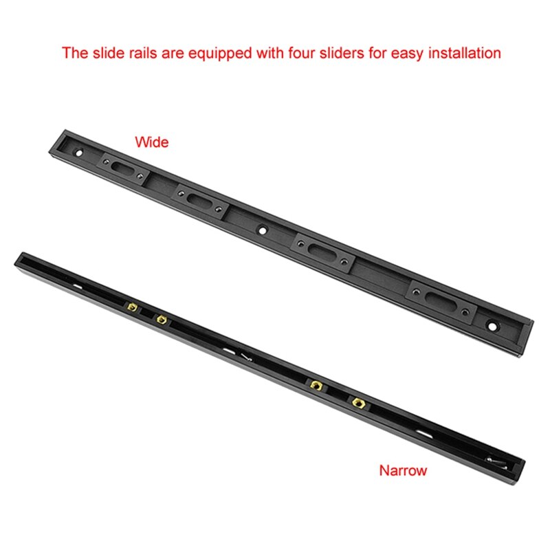 Kayak Slide Track Rails Bracket Accessories Fishing Rod Rack Holder Mounting Base Tackle Canoe Inflatable Marine Boat