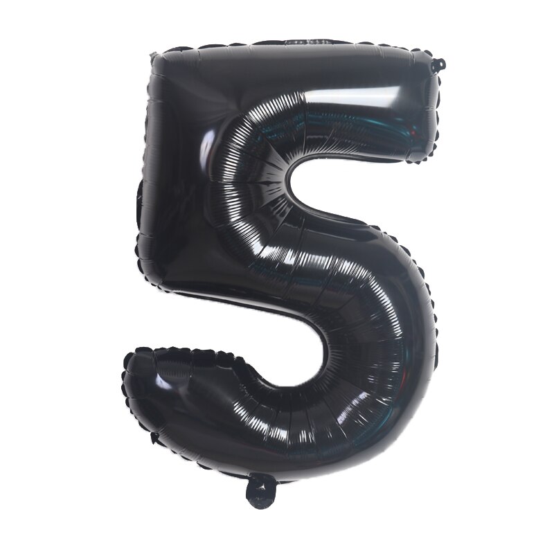 Panda Karikatur Ebene Folie Ballon freundlicher Geburtstag Party Dekoration Baby Dusche freundlicher spielzeug Letax ballons globos Helium Ball: 32Zoll Nummer 5