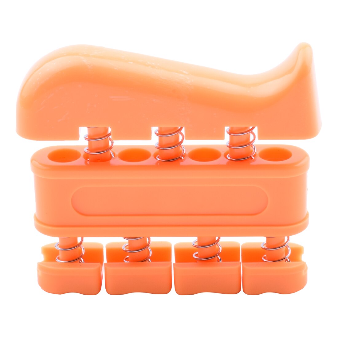 Ejercitador de dedos, agarre de mano de Piano, rehabilitación muscular, Pow, entrenamiento de fuerza, gimnasio, accesorios de Fitness: Naranja