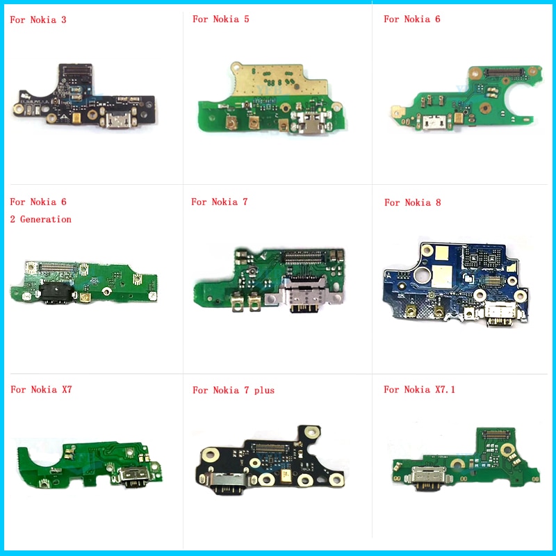 Porta USB di Ricarica Dock Connector Cavo di Ricarica Flex Per Nokia 3 5 6 7 8X7/7.1 più 7 più X7.1 6 2 Generazione