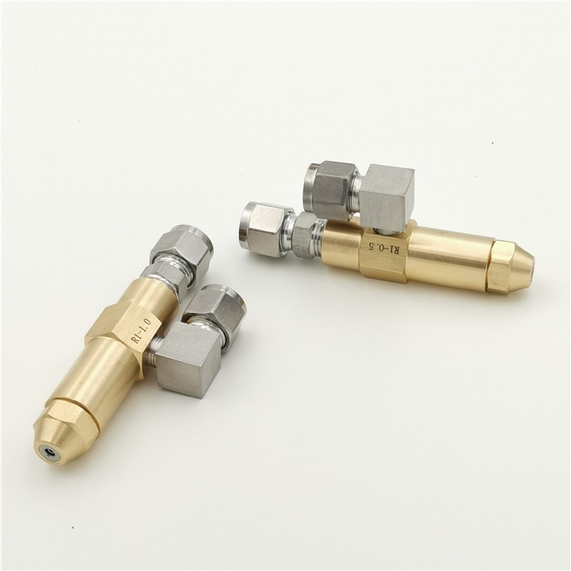 Mistking oil spray nozzle Waste Oil Heater Parts Air atomizer Brass DELAVAN oil burner jet Gas water fuel sprayer