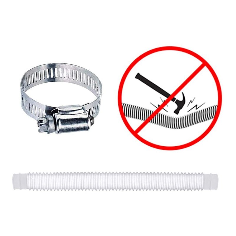 Swimming Pool Replacement Hose Metal Clamp,for Ground Swimming Pool,Replacement Hose for Intex 330 GPH,530 GPH,1000 GPH