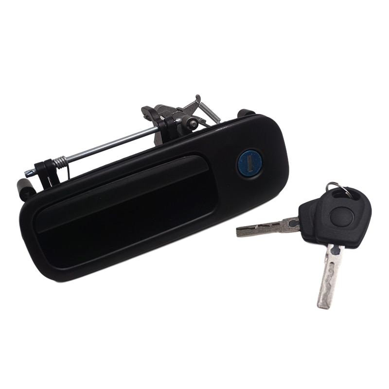 Bageste bagklap bagagerum bagage dørlås håndtag udvendigt bagagerumshåndtag til volkswagen vw polo  mk3 golf  mk4+2 nøgler 1 j 6827565b: Default Title