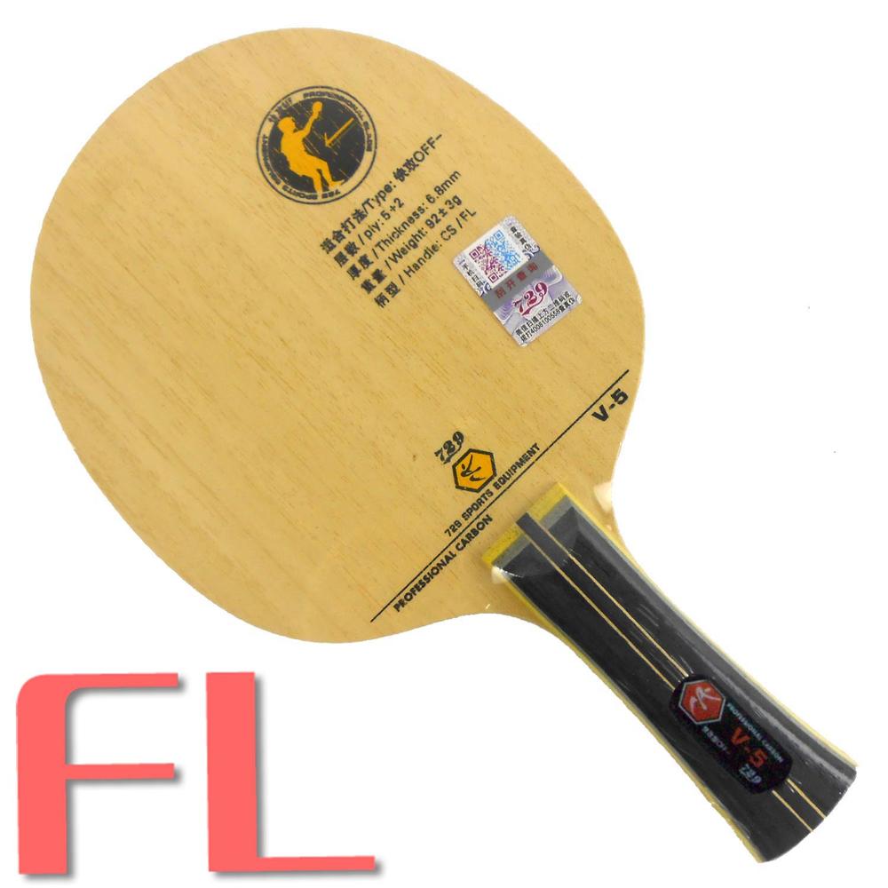 729 V-5 V5 V 5 Table Tennis PingPong Blade: FL long handle