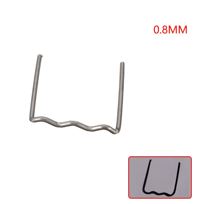Agrafeuse à pour réparation de PVC, soudeurs pour plastiques, outil de Garage, Machine à agrafer pour réparation de pare-chocs de voiture: 100pcs type 5