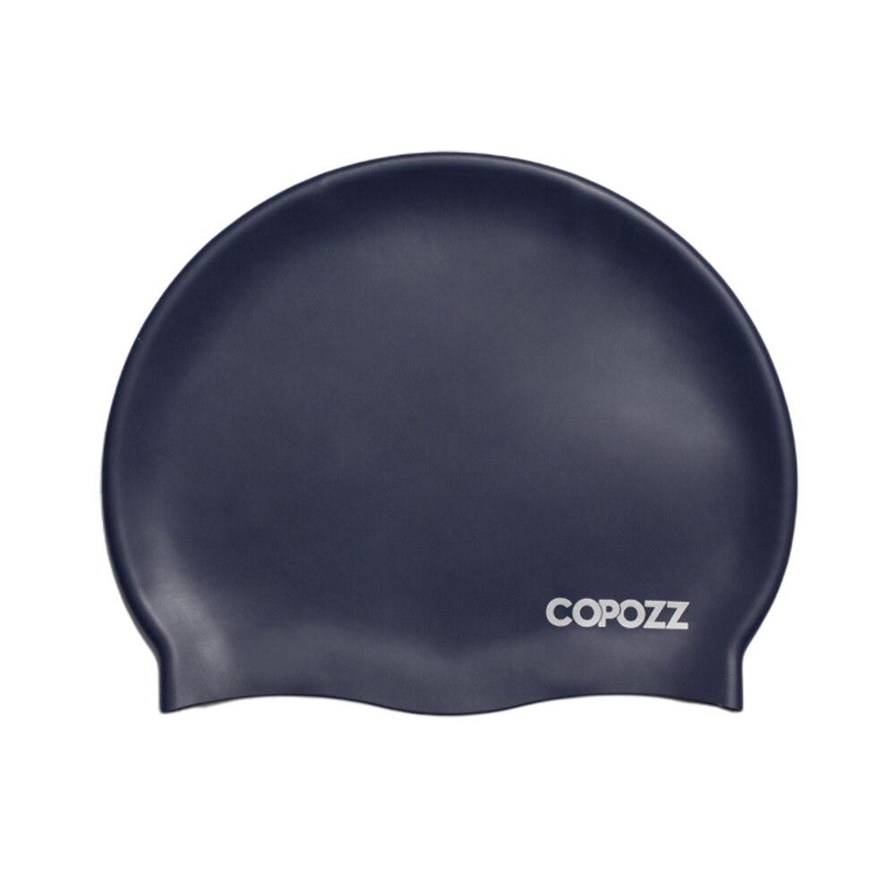 Män kvinnor långt hår vattentätt vuxen elastisk silikon halkfri dykning badmössa simbassäng bärbar utomhus skydda öron resa: 1