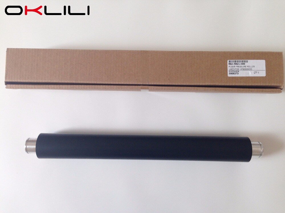 Compatible for HP LaserJet 9000 9040 9050 Fuser Pressure Roller Lower Sleeve Roller RB2-5921-000 RB2-5921