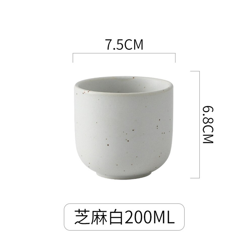 200ml søte japanske rå keramikk melk kopp flammeovn keramiske krus kaffekopper ettermiddagste kopp tazas originales: Jeg