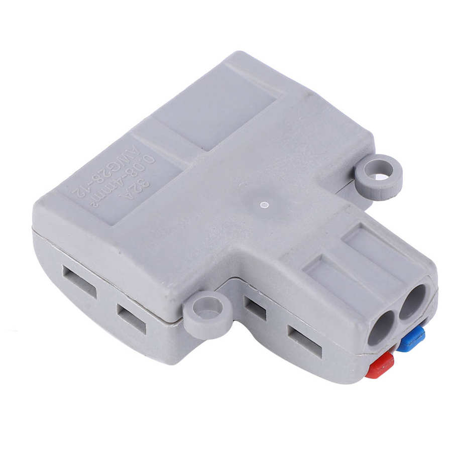 power monitor energy meter 5pcs 2 in 6 out Reusable Spring Lever Terminal Blocks Electric Wire Cable Connectors digital