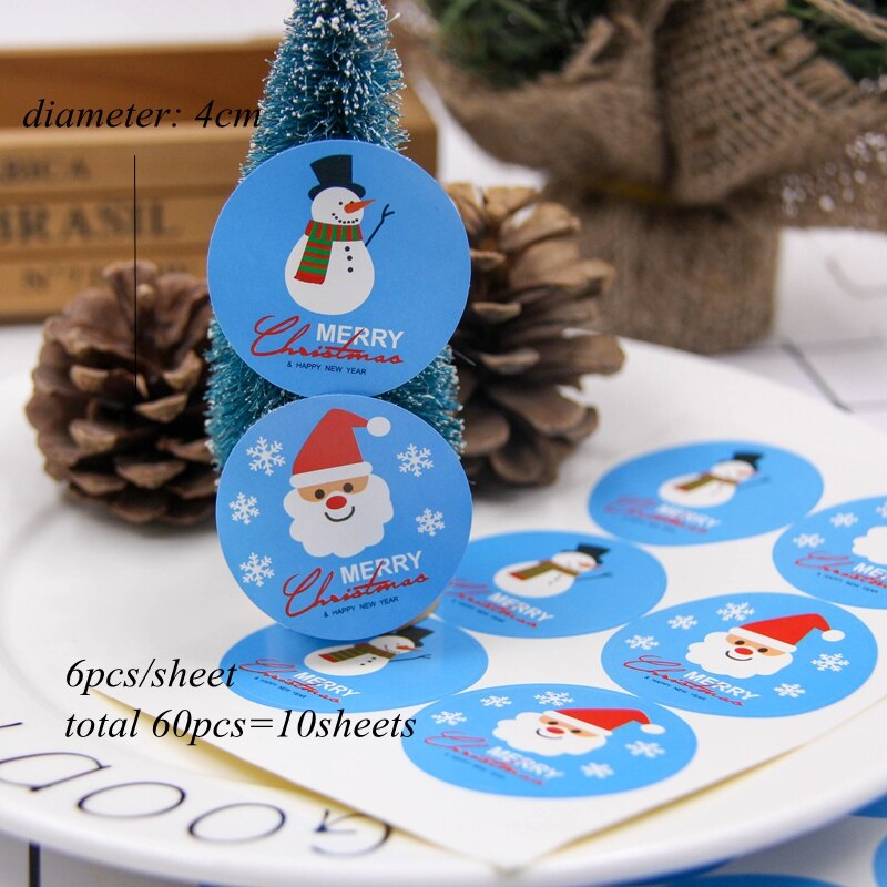 60 stuks bedanklabels stickers labels 4 stijlen feest/bruiloft bedankjes doos tas plakboek gasten inpakbenodigdheden: 60 stuks type r