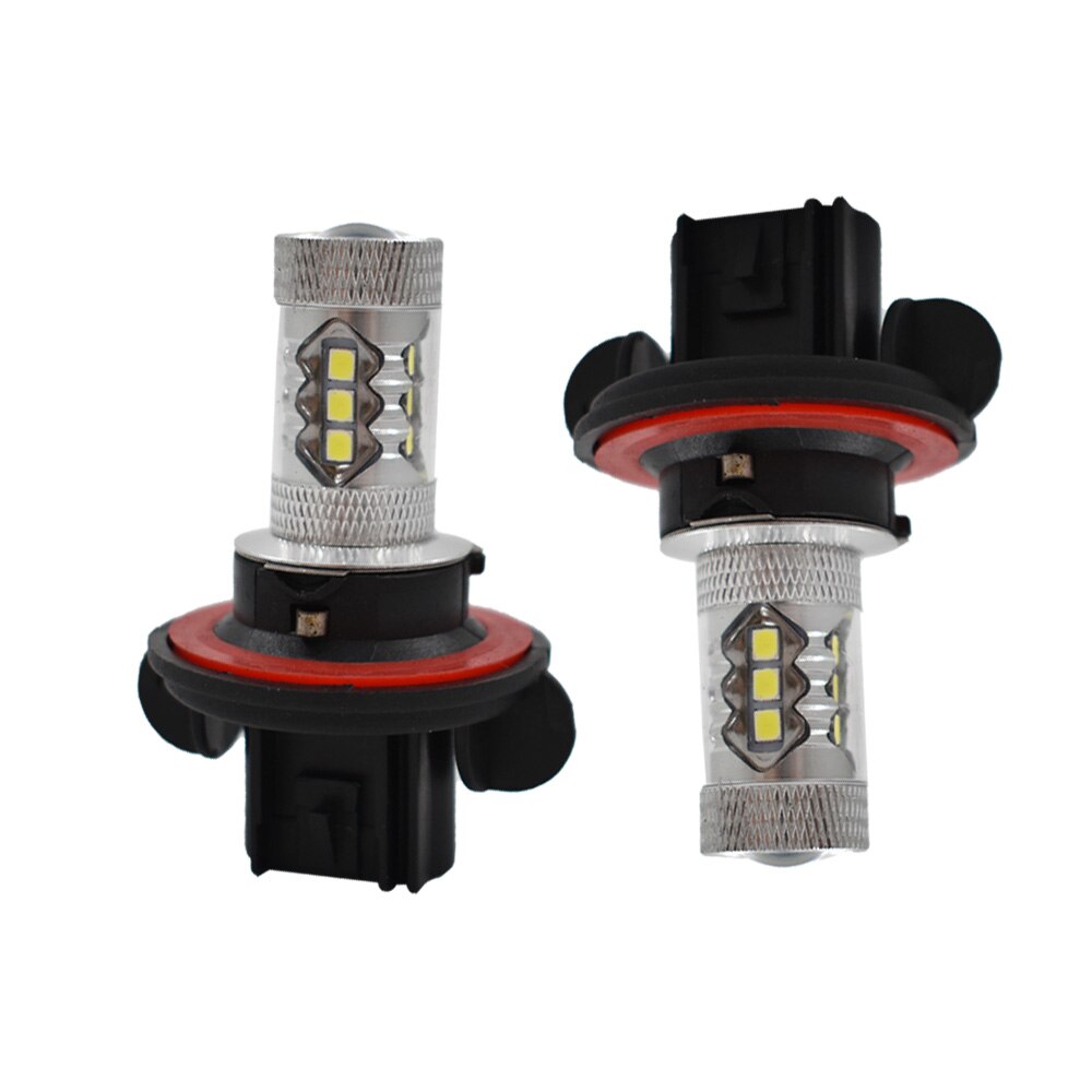 H13 9008 100W LED Bulbs Headlights For POLARIS Ranger RZR 570S 800S 900S 1000 XP