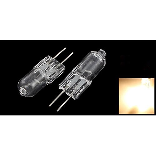 12V 20W 2 pin G4 Base bombilla halógena 4 piezas blanco cálido