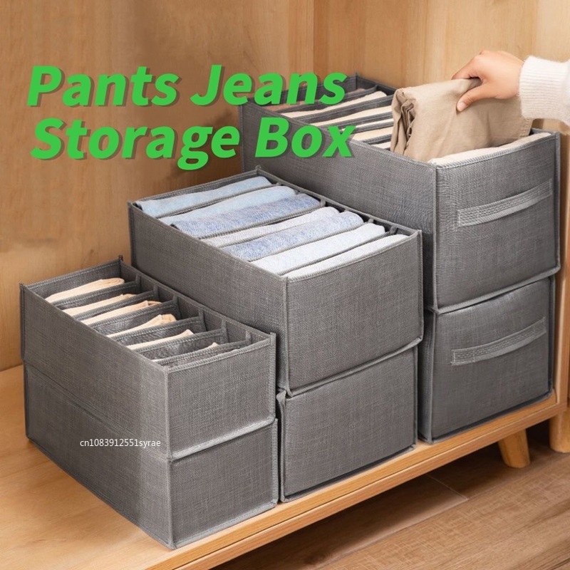 Closet Pants Organizer Cabinet Storage Organizer Box Storage Clothes Organizer For Underwear Sock Shirt Jeans Pants Organization