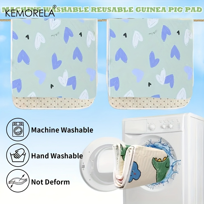 1PC 31x47 Inch Super Absorberend Antislip Cavia & Hamster Kooi Mat Wasbaar Huisdier beddengoed voor Konijnen En Kleine Dieren