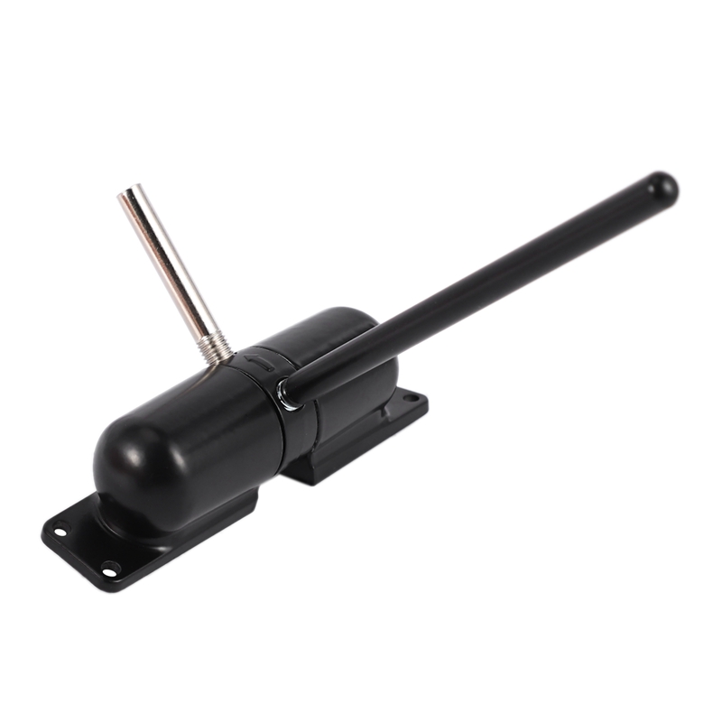 1 Set 20-70Kgs Black Adjustable Surface Mounted Spring Door Closer Automatic Door Closer Fire Rated Indo