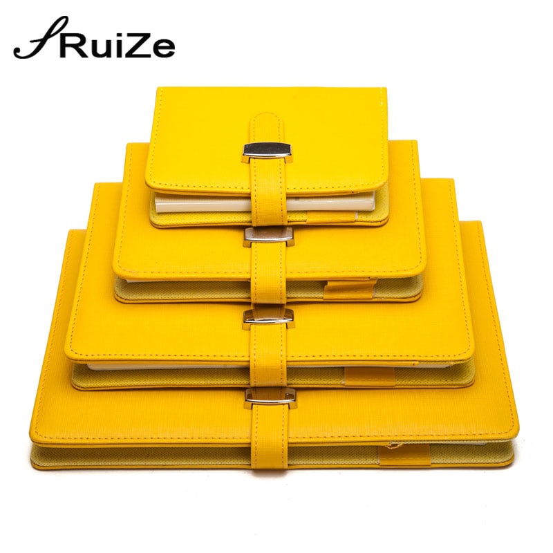 RuiZe cuir spirale cahier planificateur agenda B5 A5 A6 A7 reliure à anneaux carnet de notes organisateur papeterie fournitures de bureau