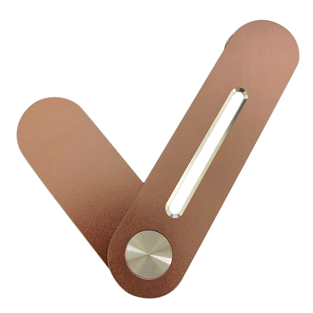 Magnetic phone holder, desktop laptop adjustable mounts, dual screen support: Pink