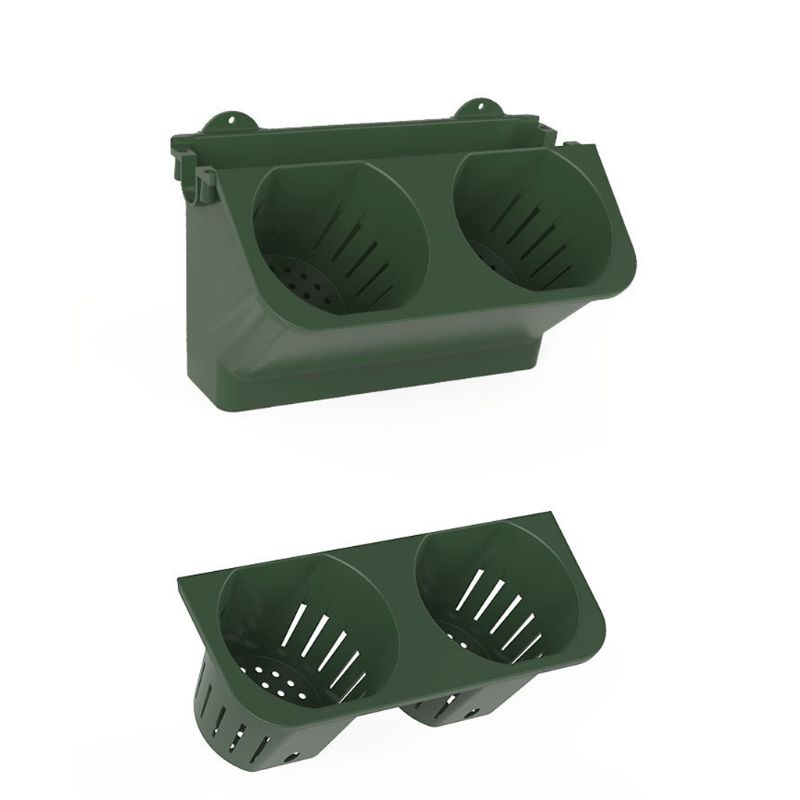 Stackable Flower Pot Wall Hanging Vertical Planter Succulent Plants Bonsai Vase Garden Home Decoration