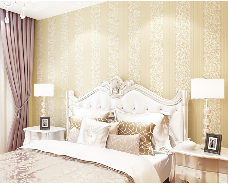 3D Victoriaanse Damast Reliëf Behang Roll Luxe Klassieke Bloemen Behang Woonkamer Slaapkamer Muur Decor