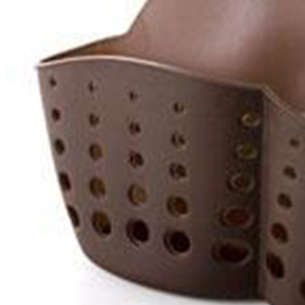 Adjustable Snap Sink Faucet Housing Cradle Kitchen Shelving Rack Kitchen Sponge Holder Storage Basket