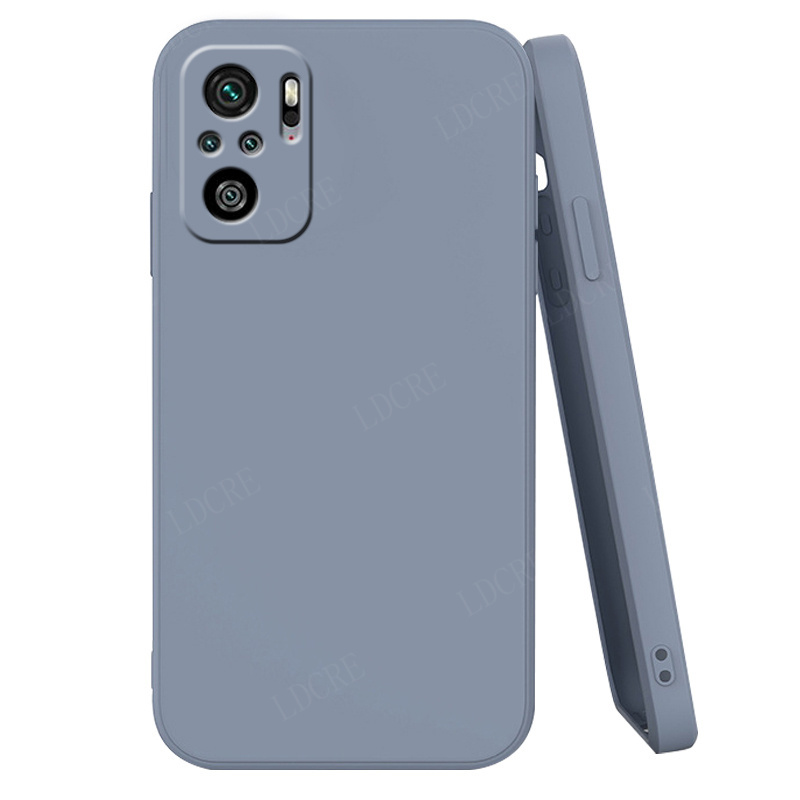 Pour la Couverture Xiaomi Redmi Note 10S Pour Redmi Note 10S Capas Antichoc TPU Étui Souple Pour Redmi Note 10S 10 Pro Fundas: tpu / Violet clair