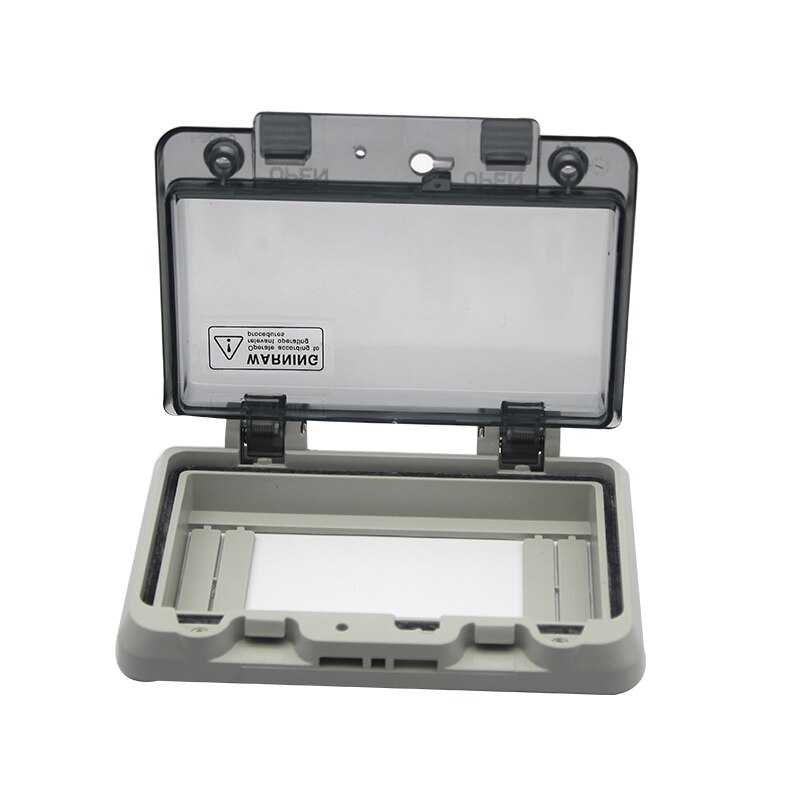 Electrical waterproof monitor window for distribution box electric switch button window cover