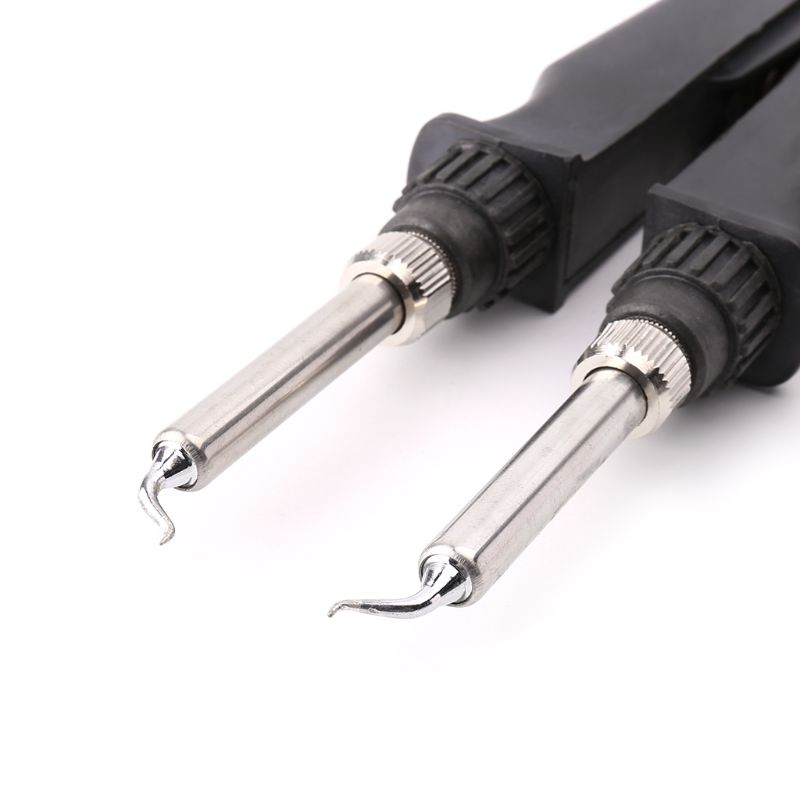 902 ESD SMD Doppel Lötkolben Pinzette Griff Clip Heizung Zange Lözehn Bahnhof Zubehör
