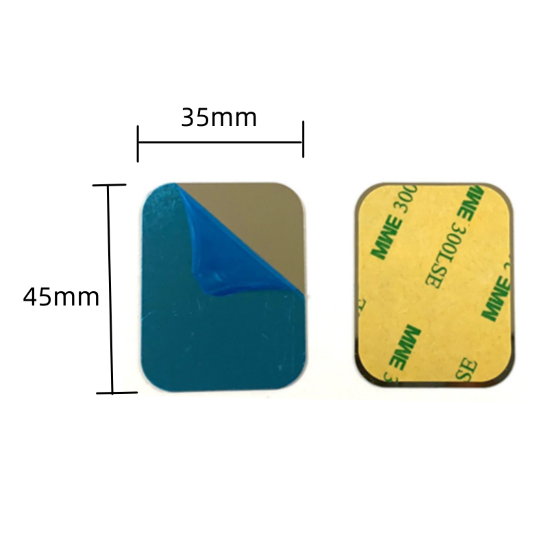 10pcs 10mm 15mm 20mm 25mm 30mm 35mm 40mm Metal Plate disk iron sheet for Magnet Mobile Phone Holder: Golden