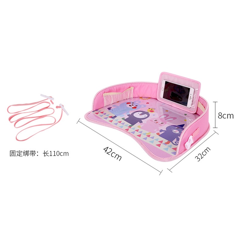 Table Portable pour bébé, pour poussette, support de poussette, bureau de nourriture, étanche, , siège de voiture, plateau de rangement, jouet pour enfants
