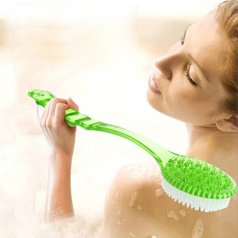 20-2 uds exfoliante baño ducha guante exfoliante guantes para lavador de cuerpo de baño ducha guantes masaje limpieza esponja: 2pcs green