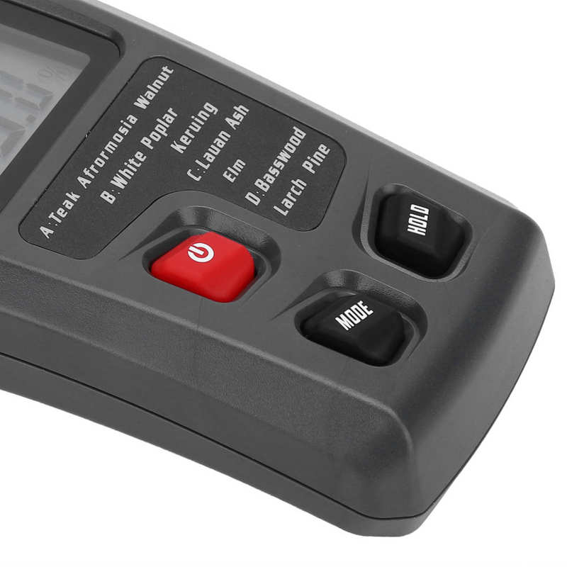 Wood Moisture Meter Digital Wall Paper Cardboard Box Wet Dry Humidity Accuracy Tester
