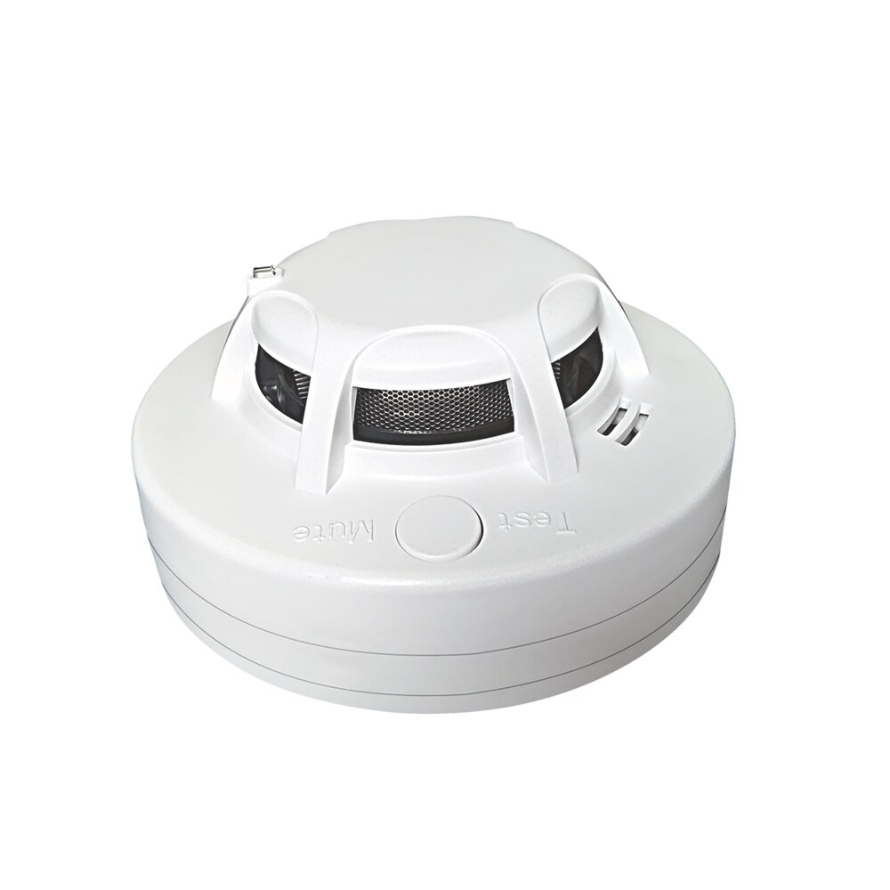 Wolf-Guard Wireless Fire Smoke Alarm Detector 85dB 433MHz Indoor High Sensitivity Stable Sensor for Home Security System