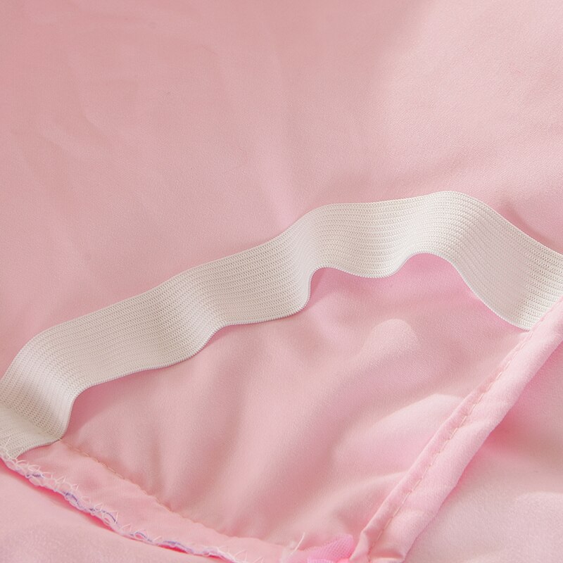 Dessus de lit en dentelle, couleur unie, couvre-lit, housse de Protection pour matelas