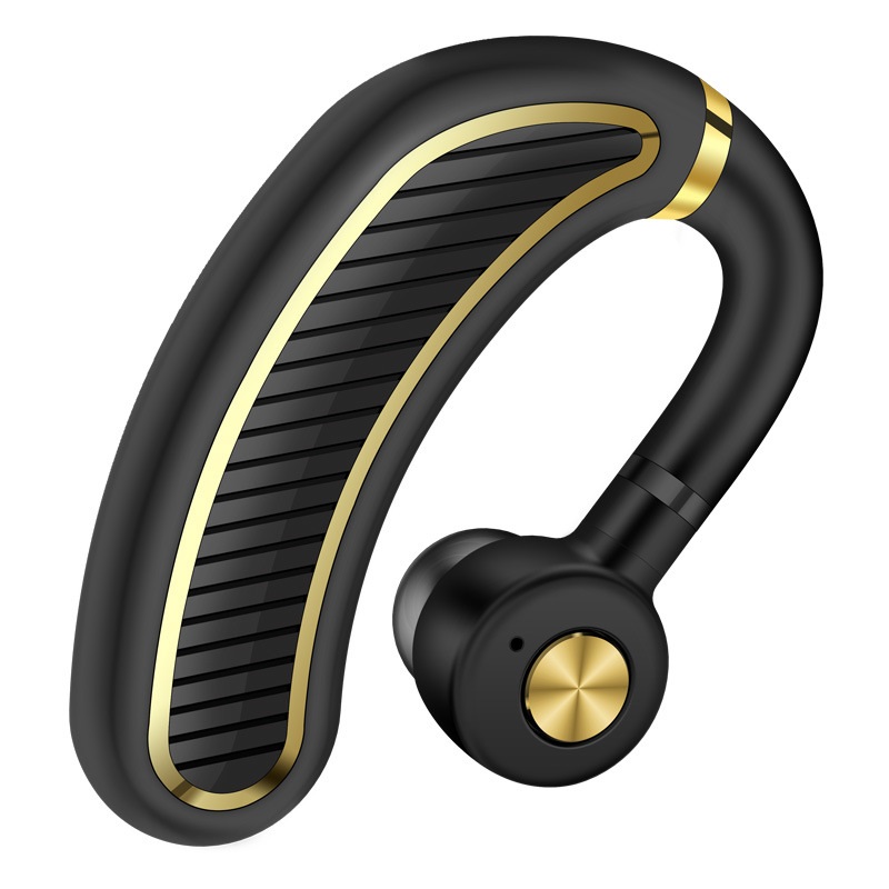 300mAh Battery Long Standby Wireless Bluetooth Earphone Headphones Earbud with Microphone HD Music Headsets for IPhone Xiaomi: Gold