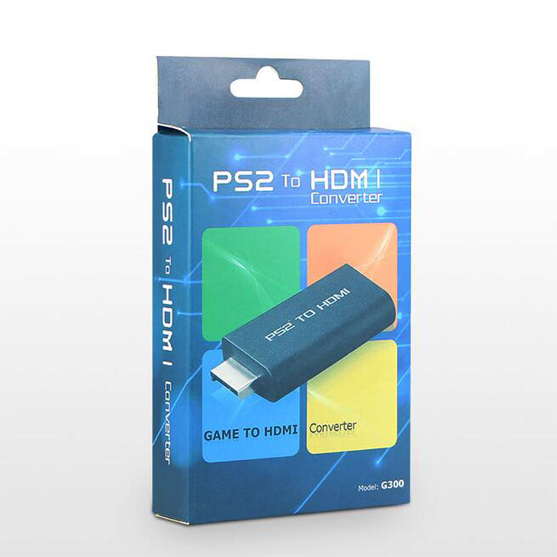 PS2 naar HDMI Audio Video Converter Adapter met 3.5mm Audio Output PS2 Speler Naar HDMI Voor HDTV Ondersteuning 480i 576i 480 P