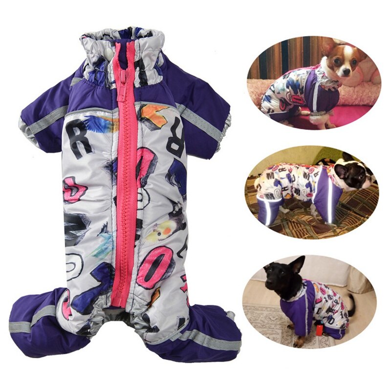 Winte Dog Coat Puppy Jumpsuit Clothes Camo Pattern Small Dog Jacket Hoodies Chihuahua Yorkie Clothing Wool Coat Cat Costumes N06