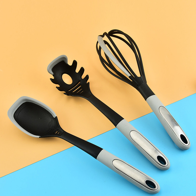 Silicone Non-stick Cooking Set Kitchenware Cookware Heat Resistant Kitchen Utensils Accessories Spatula Spoon Baking Tools