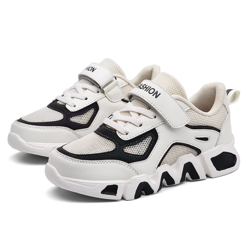Kids Running Shoes Lightweight Outdoor Boys Girls Sport Walking Sneakers Beige Pink Children Running Sneakers Trainer