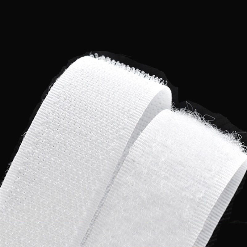 12M Pair Hook and Loop fastener Tape No Glue the hooks Hooks adhesive Sewing-on strips Magic tape DIY Clothing shoe hook loop