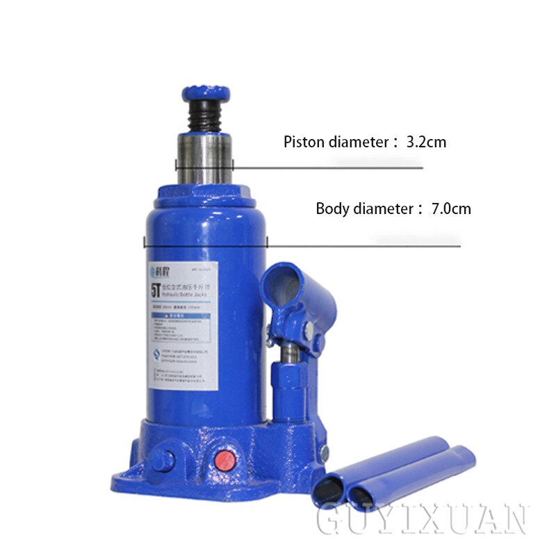GUYX 5 Tons vertical hydraulic jack Household portable car jack