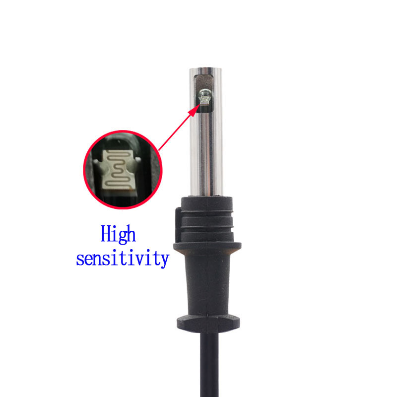 QRB1 Flame Detector Glass Bubble High Sensitive Flame Sensor Red Photosensitive Electric Eye for Diesel Burner Fire Detection: Light Grey