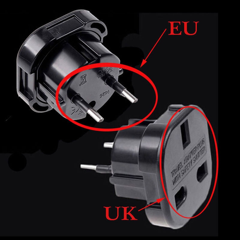 Reizen Uk Naar Eu Europa Europese Plug Ac Power Charger Adapter Converters Socket
