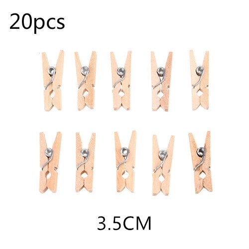 Grille murale en fer pour Photo, panneau en fil métallique, panneau en maille, cadre d'affichage de Photo, décoration murale de maison, étagère en métal pour cartes postales, support de bricolage: 20pcs wooden clip