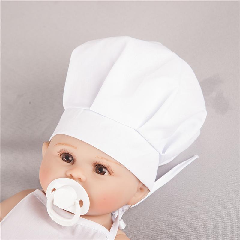 bambino Cappello da Cuoco Grembiule Cosplay Cuoco Vestiti Cuoco costume puntello Fotografia per il bambino Appena nato infantile Del Ragazzo di Stile