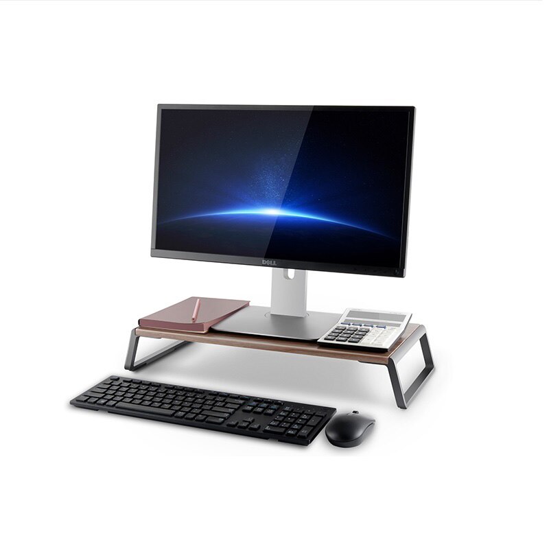 General Metal Feet Monitor Stand Riser Notebook Laptop Support Monitor Holder for Computer Laptop iMac TV LCD Display Printer